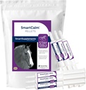 SmartEquine SmartCalm Pellets & SmartCalm Ultra Paste 6 チューブ バンドル, 馬の Calming サプリメント | 砂糖やハーブを追加していません, 食事の Equine サプリメント