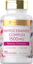 Carlyle Phytoceramide Supplement 1500mg | 90カプセル | オーガニックスウィートポテト | 美容フォーミュラコンプレックス | 非GMOとグルテンフリー
