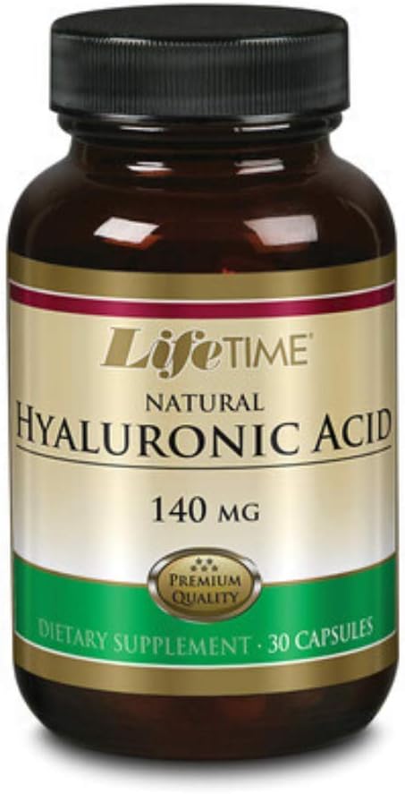 ライフタイムヒアルロン酸、カプセル(Btlガラス)140mg | 30ct