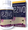 Reziva Resveratrol の補足-超高い効力及び医者の公式- Transresveratrol の補足-Resveratrol と Grapeseed - Longevity のための、目の健康および、全面的な井戸- 30 の野菜のカプセル