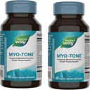 Nature's Way Myo-Tone - 筋肉機能&ソフトティッシュヘルス* - マグネシウム、ビタミン&Bビタミン - グルテンフリー&ベジタリアン - 80錠(2パック)