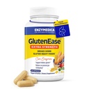 Enzymedica GlutenEase の余分強さ、女性および人のための高度のグルテンフリーの消化器系酵素、Bloating の救助及び消化器の健康、30 カプセルのための速い機能方式