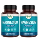 ネストナチュラルズマグネシウムグリシナートキレート - 200mg 筋肉のクランプ、リラクゼーション、および睡眠サポート - 100% Albion TRACCS バッファリングマグネシウムグリシン - 240 ビーガンカプセル