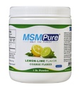 KALAの健康MSMPureレモンライム風味の粗いMSMパウダーフレーク - 関節の健康、皮膚の外観、髪&ネイルサポートのためのUSメイドMSM - 1ポンド、有機硫黄