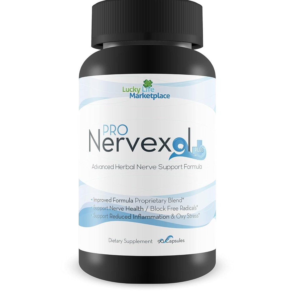 Pro Nervexol Plus - Inflammation Inhibitor - Natural Nerve Support - Blood Health Support - Vitamin C + Herbal Antioxidant Support - Natural Immune System Support