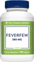 ビタミンショップペFeverfew 380MG、伝統的なハーブ、毎日100カプセル
