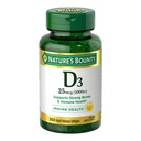 Nature's Bounty Vitamin D3 1000 IU Softgels, 免疫サポート, ヘルシーボンを促進します, 1日あたりのSoftgel, グルテンフリー, 350 カウント