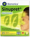 Bionorica Sinupretの大人の強さのSinus -免疫サポート補足-すべての自然な-草の鼻のパッセージ及び免除ブースト- 25のタブレット