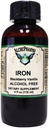 Iron Liquid (Gentle High Absorption Ferrous Bisglycinate Chelate) BlackBerry Vanilla 4 fl oz 24 Servings