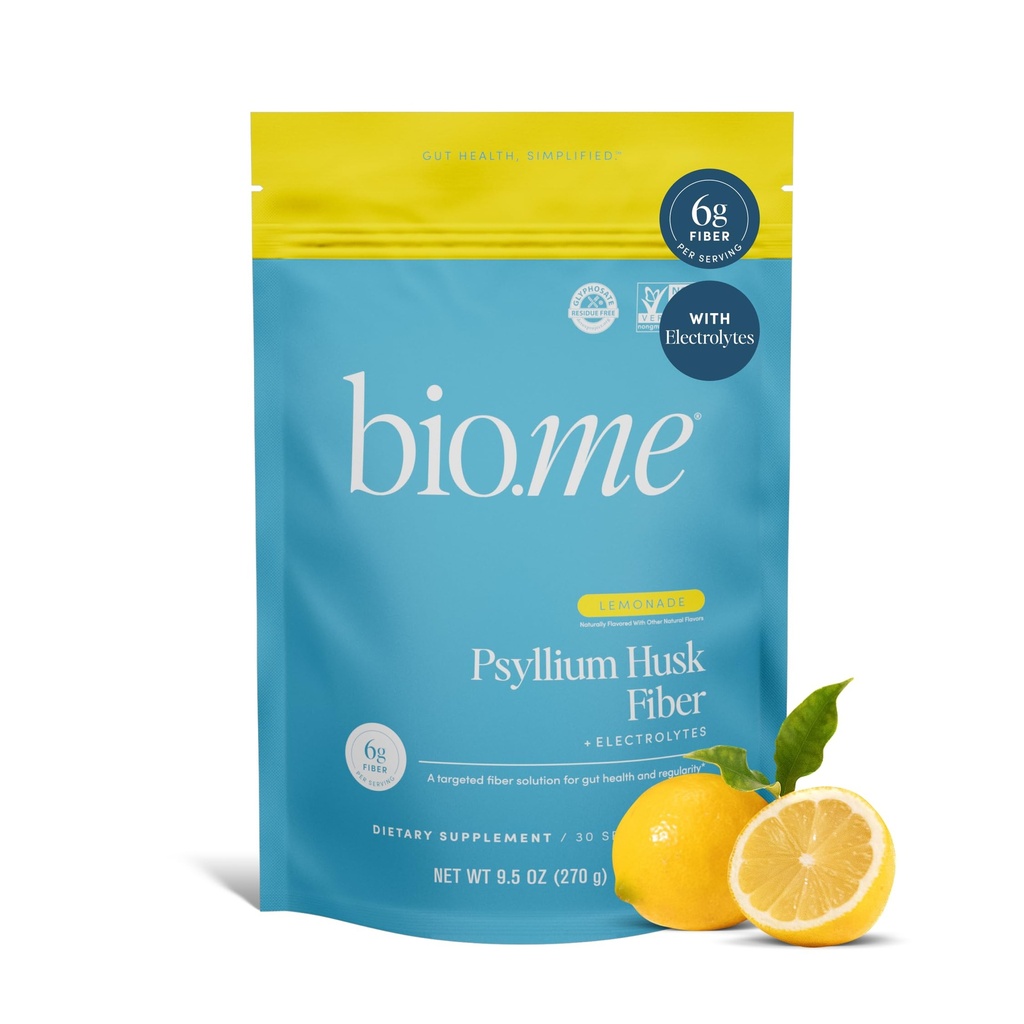 繊維の救助(6g/サービング) - 消化器の健康及び膨脹の救助、砂糖の自由なLemonadeのプレバイオティクスの溶性の繊維の粉、非GMO繊維の補足、グルテンフリー- 30のサービングのためのPsylliumの殻の粉