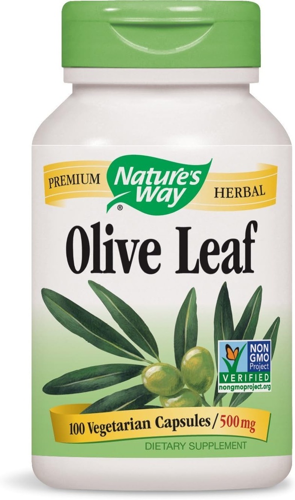 Nature's Way Olive Leaf、100カプセル(パッケージ2)