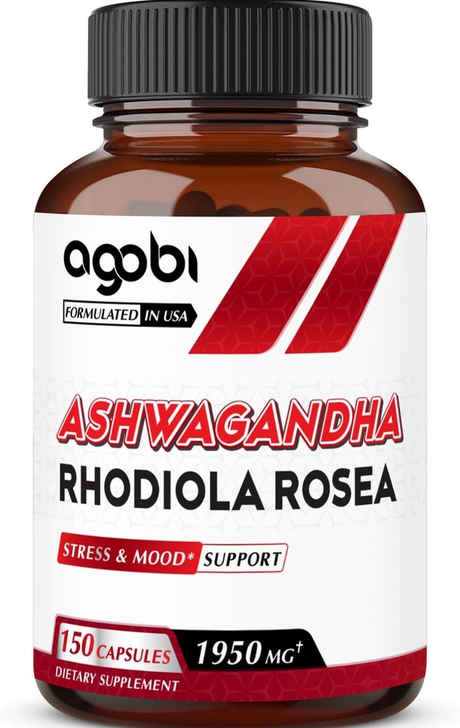 Rhodiola rosea 1950mg - 免疫システム、強度、エネルギー生産、フォーカス&全体的な健康のための高濃度抽出物 - 150カプセル