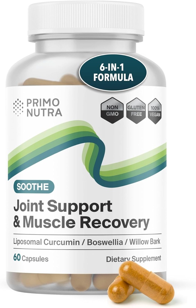 速い行為の接合箇所の健康の補足-Liposomalのクルクミン、Boswelliaのセラタ、白いWillowの樹皮、黒いペッパー6 1の接合箇所サポート補足(60のカプセル)のターメリックの補足