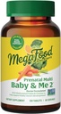 MegaFood Baby & Me 2 Prenatal Vitamin and Minerals - 女性のためのビタミン - Folate(葉酸ナチュラルフォーム)、Choline、鉄、イオジン、ビタミンC、ビタミンDなど - 120タブ(60のサービング)