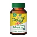 MegaFood Baby & Me 2 Prenatal Vitamin and Minerals - 女性のためのビタミン - Folate(葉酸ナチュラルフォーム)、Choline、鉄、イオジン、ビタミンC、ビタミンDなど - 120タブ(60のサービング)