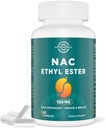 N アセチル Cysteine エチル エスター 100mg-More 吸収1000mg NAC-with Glycine 600mg-Benefit Glutathione-Good for Immune System & Antioxidant for Adult,NACET(60カプセル-1パック)