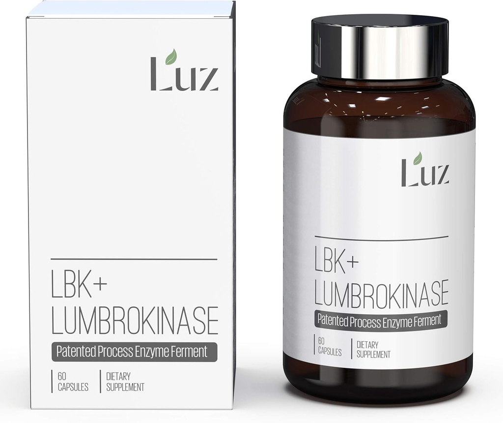 ルズ LBK+ Lumbrokinase - 特許取得済みのプロセス - 60カプセル