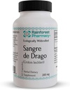 Sangre de Drago 60 ベジタリアン カプセル 200 mg - 100% 純粋なペルー 生態学的に野生のクロトン レクレリ ドラゴンの消化と皮膚の健康のための血