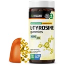 BIO KRAUTER L Tyrosine サプリメント グミ - 1000 mg 強度 - 90 ビーガン咀嚼 - 気分と認知サポート - L-チロシン グミ - Pectin ベースのフォーミュラ
