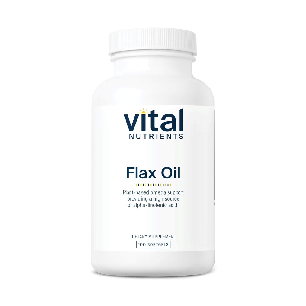 胎児栄養素 亜麻種子油3000mg | 心の健康のためのALAの高濃度の冷間プレス亜麻油* | グルテン、酪農場および大豆無料 | 非GMO | 100 Softgels