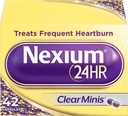 Nexium 24HR ClearMinisの酸の減力剤の心燃剤の救助はFrequent Heartburnからの一日および全夜保護のための解放のカプセル、Esomeprazoleのマグネシウム- 42の計算を遅らせました
