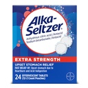 Alka-Seltzer の Effervescent 余分強さ - 24 のタブレット、3 のパック