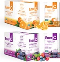 Ener-Cの砂糖の自由なMultivitaminの飲み物の組合せ-水、Electrolytesの粉のためのビタミンの粉砂糖、水和のブーストのパケット、ゼロ砂糖、ビタミンC及びB12の補足の液体の組合せ-オレンジ及びベリー、60の計算