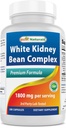 ベストナチュラルズホワイト腎臓豆コンプレックス1800mg/サービング180カプセル。 非GMO、グルテンフリー