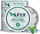 FYXカフェイン向知性ポーチ - クリーンエネルギー&アルファGPC、Lチロシン&L-テアニンと焦点 - 60mgカフェインポーチ - 砂糖フリーアルファ向知性ポーチ - 5パック(5カウント、スペアミント)
