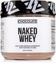 NAKEDチョコレートWhey 1LB - すべての天然草飼料乳タンパク質粉末、有機カカオ、ココナッツ砂糖 - GMOなし、大豆、グルテンフリー、エイドの成長と回復 - 12のサービング