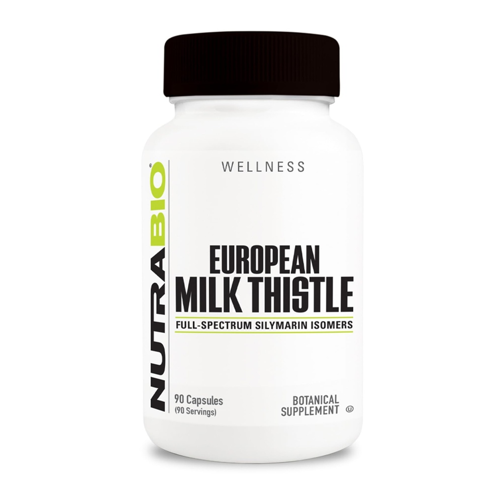 NutraBioのヨーロッパ ミルクのこの薬の補足、241mg - 酸化防止の利点およびウェルネス、90のカプセルを支えて下さい