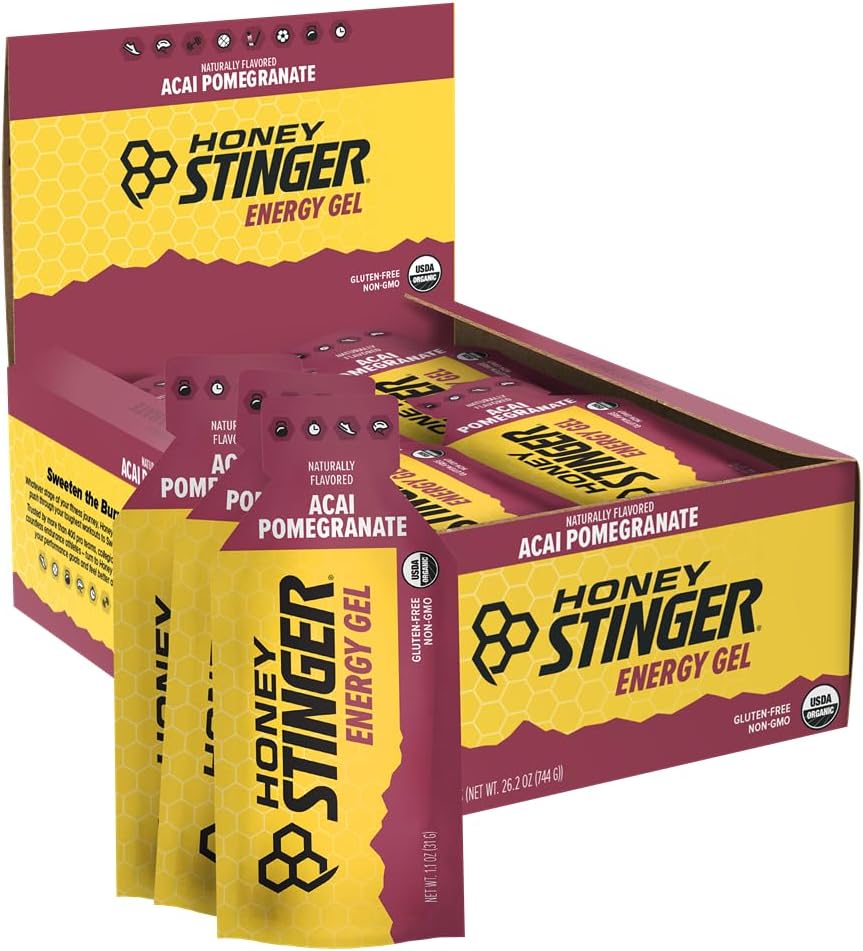 蜂蜜のSTINGERの有機性Acai Pomegranteのエネルギー ゲル、1.3のOZ