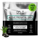 Orlo PRENATAL DHA - プレナタルDHAオメガ3サプリメント - トリプル強度オメガ3 - ビーガンDHA&EPA - Algae Omega-3オイル - 妊娠中の脳開発をサポート&授乳中(60ミニSoftgels)