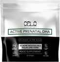 Orlo PRENATAL DHA - プレナタルDHAオメガ3サプリメント - トリプル強度オメガ3 - ビーガンDHA&EPA - Algae Omega-3オイル - 妊娠中の脳開発をサポート&授乳中(60ミニSoftgels)