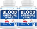 [2-Bottle Value Pack] Longevity Blood Pressure Formula -Scientifically formulated with Hawthorn & 12+ Quality All Natural Herbs