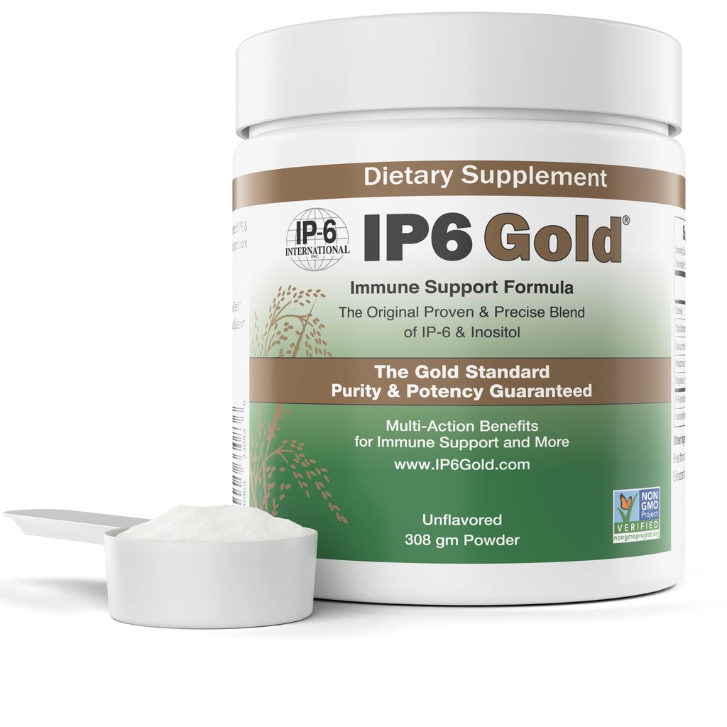IP6 金、IP-6及びMyo Inositol、Unflavored粉308 gm - Inositol Hexaphosphateの補足-ビーガン、非GMO、グルテンフリー