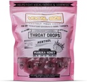 Vocal Eze Manuka Honey Strawberry UMF 10+ (MGO 265+) Menthol Cough Drops (120) | Lozenges for Sore, Hoarse, Fatigue, Throatのドライネス | 音声サポート, All Natural and Organic食材