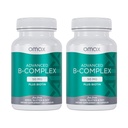 Omax3 2本のびん-Biotinの高度のビタミンBのコンプレックス50MG 強い及び光沢がある毛、皮の釘、サポート圧力、免除、エネルギーMetabolism、90のカプセル/ごとのびん