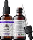 Vitex Tincture、有機性バイテックス抽出物(Chaste Tree、Vitex Agnus-Castus) 女性生殖の健康、2 oz、680 mgをサポートするサプリメント