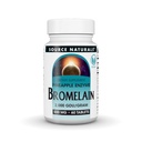 源の自然なBromelain、2000 GDU/GRAMのパイナップル酵素、500 MG - 60のタブレット