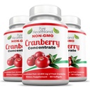 非GMOクランベリーは12,600mgから集中 - トリプル強度Softgels - 簡単に男性と女性のための丸薬を飲みます、3ボトル