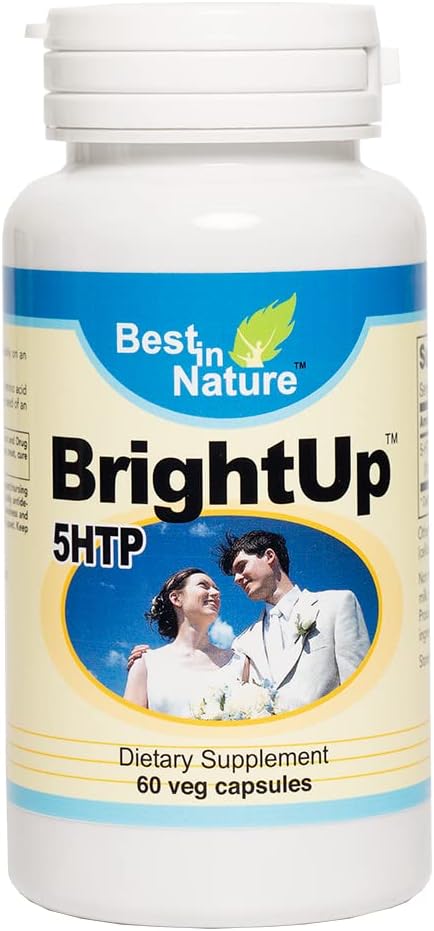 BrightUpTM-5 HTP - Griffonia simplicifolia のエキス、アミノ酸 L トリプトファンとセロトニン間の中間のメタボライトが付いている健康な気分サポート補足。