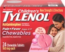 子供のチレノールのChewables、苦痛及び熱心な救助のためのアセトアミノフェン、24のct