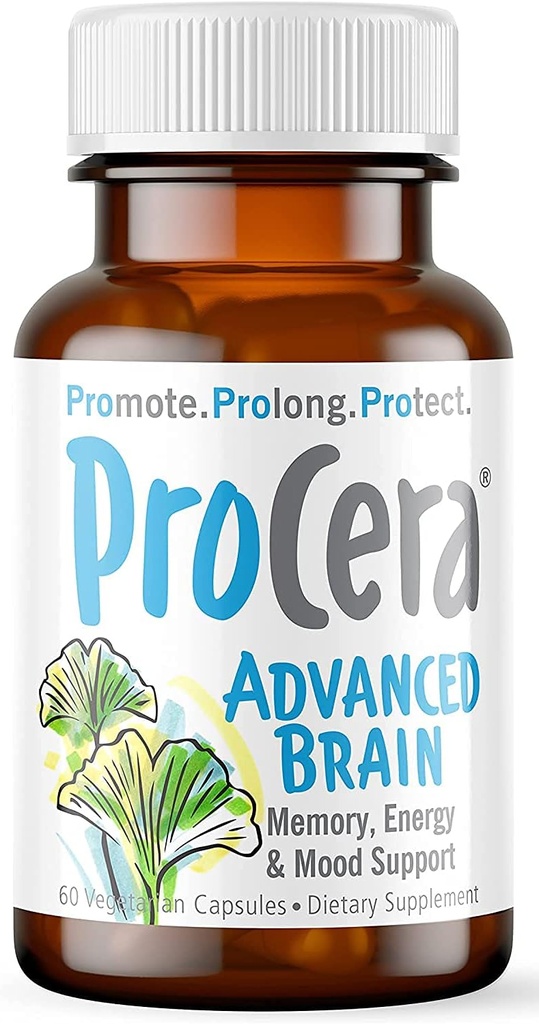 Proceraアドバンストブレイン - 速い演技 - 100 +研究によってサポートされている成分 - 記憶を改善する、リコール - 集中 - クリアズフォグ - メンタルクラリティ - 認知度を低下させる - 60カウント