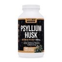 PSYLLIUMハスクカプセル - プレミアムピシリウム繊維サプリメント - 腸の健康と規則性を促進 - 100%天然溶性繊維1450mg/サービング - 240カプセル