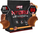LABRADA Hydro 100% Pure Hydrolyzed Whey Protein Isolate Powder, Lactose Free, Glutamine, Fastest Digesting Whey Available, Instant Mixing, Delicious Taste 45 Servings 4lb (Peanut Butter)
