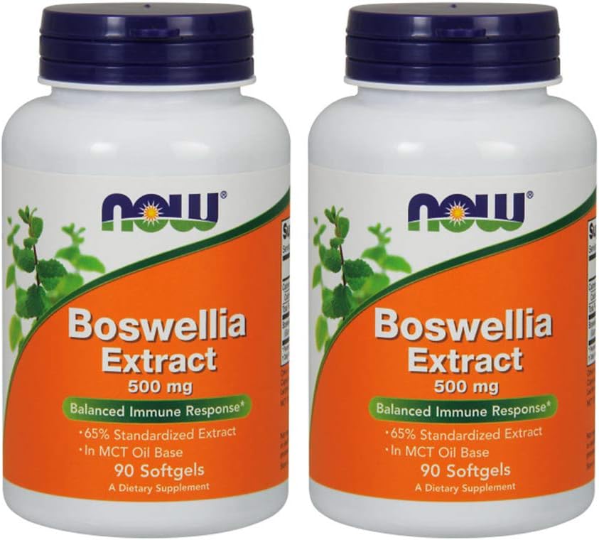今食糧Boswelliaのエキス500のmgのSoftgels、90の計算x 2
