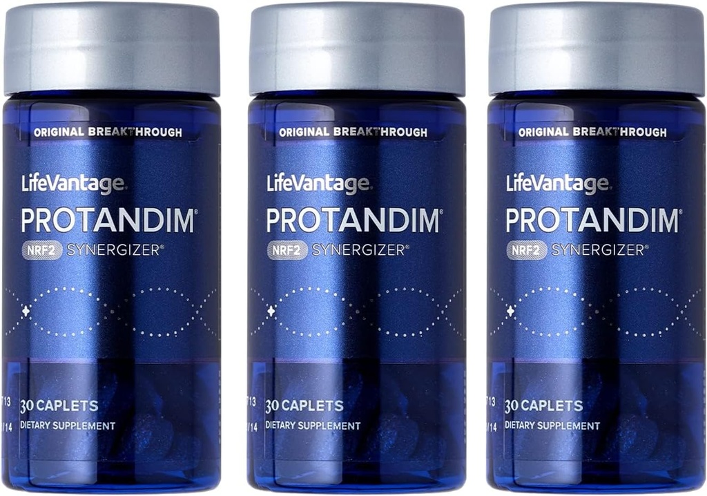 Protandim Nrf2 の Synergizer 90 の帽子 (3 本のびん) Nrf2 の活発化装置、健康な老化の補足、酸化防止剤の戦いの酸化ストレス、5 つのハーブのブレンドは、細胞の健康、ashwagandha、ターメリック、ミルクのこのtle を支えます