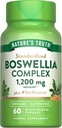 Nature's Truth Boswellia Complex | 1200mg | 60カプセル | BioPerine | 非GMO&グルテンフリーサプリメント