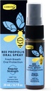 Comvita Bee Propolis Throat Spray - Natural Immune Support, Soothing Mint Flavor with New Zealand UMF 10+ Manuka Honey, Antioxidant, Dietary Supplement - 0.7 fl oz